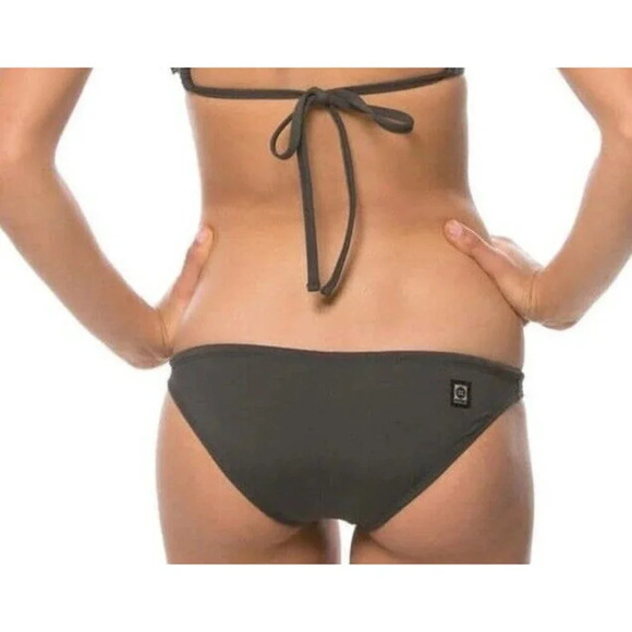 Jolyn Bikini Swim Bottom Europe Style Gray (Asphalt) Small‎ New With Tags - Picture 1 of 6